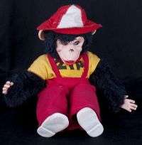 Rushton Company Zippy Zip Chimp Monkey Howdy Doody Show Plush